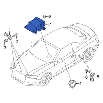 Audi OE - Air Bag Control Module
