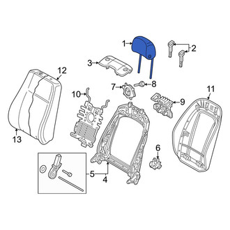 Audi OE - Front Headrest