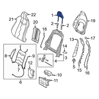 Audi OE - Front Headrest