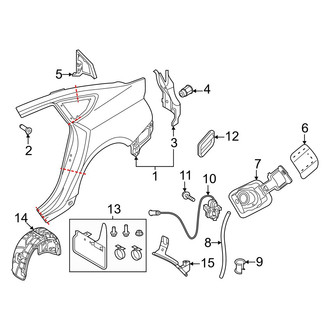 Audi OE - Quarter Panel & Components