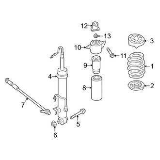 Audi OE - Rear Suspension - Shocks & Components (With Dynamic Ride Control)