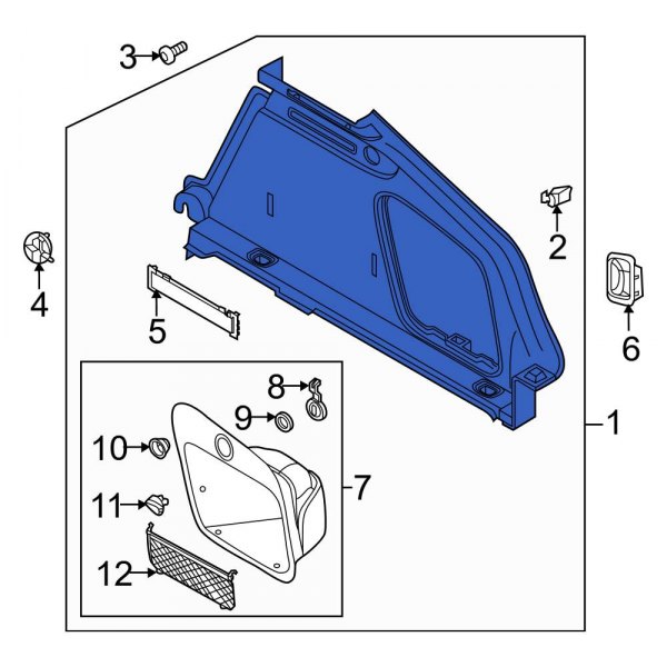 Trunk Trim Panel