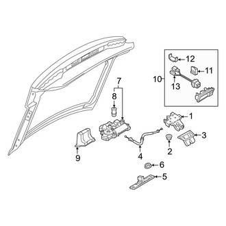 Audi OE - Lift Gate - Lock & Hardware (Hatchback)
