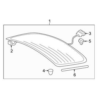Audi OE - Lift Gate - Glass
