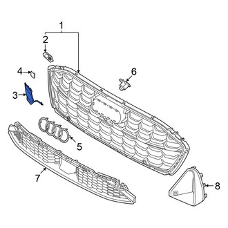 Audi OE - Front Upper Grille