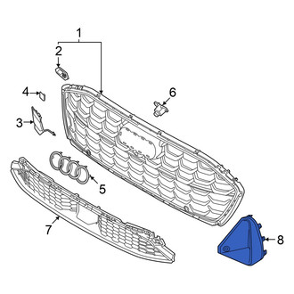 Audi OE - Front Tow Eye Cap