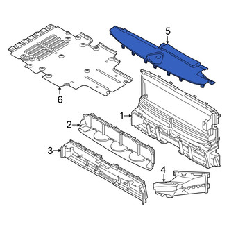 Audi OE - Front Radiator Support Access Cover