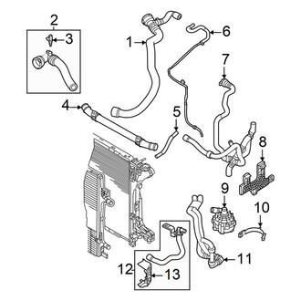 Audi OE - Cooling - Hoses & Lines (Front)