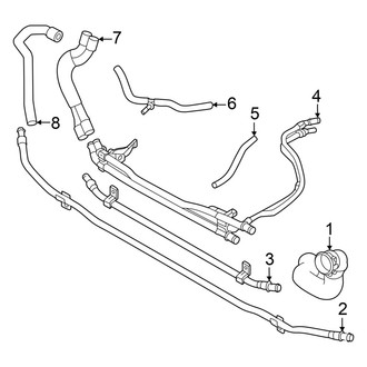 Audi OE - Cooling - Hoses & Lines (Front)