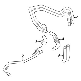 Audi OE - Cooling - Hoses & Lines (Lower)