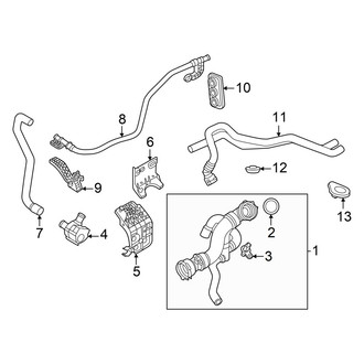 Audi OE - Cooling - Hoses & Lines (Heater)