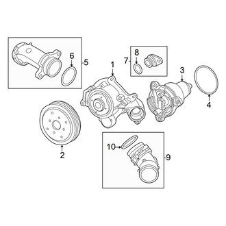 Audi OE - Cooling - Water Pump (Main)
