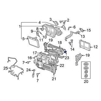 Audi OE - HVAC Air Inlet Door Actuator