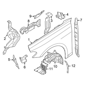 Audi OE - Fender - Exterior Trim