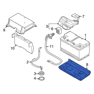 Audi OE - Battery Tray