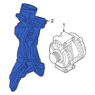 Audi OE - Alternator Bracket