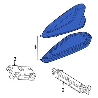 Audi OE - Radio Antenna Assembly