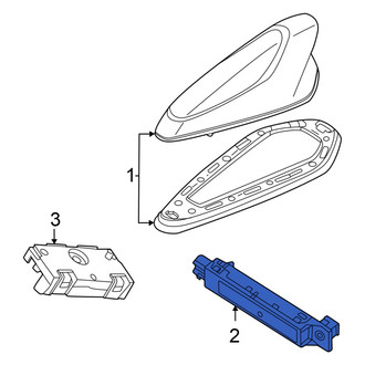 Audi OE - Left Antenna Amplifier
