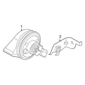 Audi OE - Electrical - Horn
