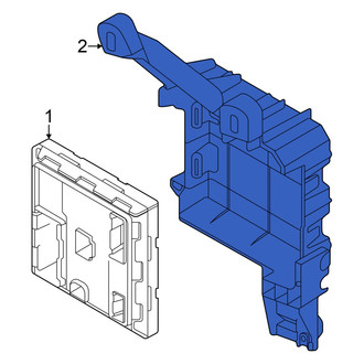 Audi OE - HVAC Control Module Bracket