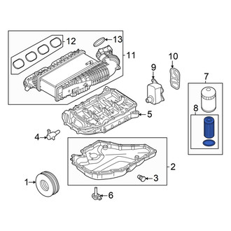 Audi OE - Engine Oil Filter Element