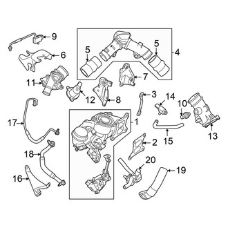 Audi OE - Engine / Transaxle - Turbocharger & Components