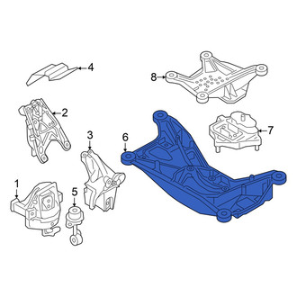 Audi OE - Transmission Crossmember