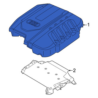 Audi OE - Engine Cover