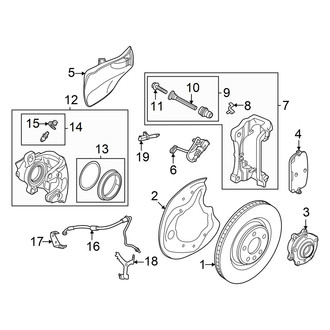 Audi OE - Front Suspension - Brake Components (338 x 30 mm Rotor)