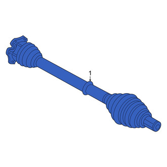 Audi OE - Front Left CV Axle Assembly