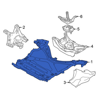 Audi OE - Front Suspension Subframe Crossmember