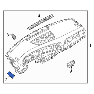 Audi OE - Right Instrument Panel Trim Panel