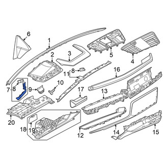 Audi OE - Front Left Courtesy Light