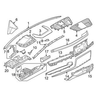 Audi OE - Instrument Panel (Panels and Components)