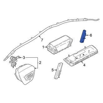 Audi OE - Rear Right Seat Air Bag