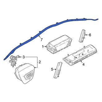 Audi OE - Left Curtain Air Bag