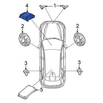 Audi OE - Air Bag Control Module