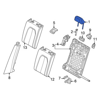 Audi OE - Front Left Headrest