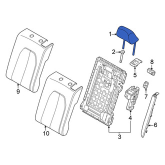 Audi OE - Front Left Headrest
