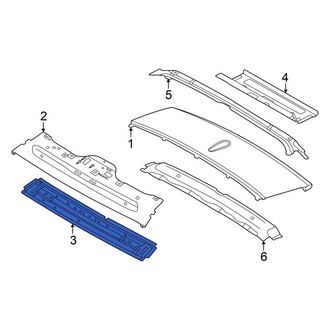 Audi OE - Front Roof Panel Reinforcement