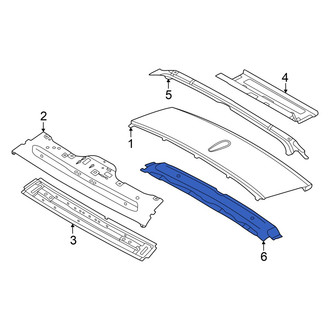 Audi OE - Rear Roof Panel Reinforcement