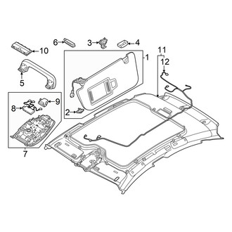 Audi OE - Roof - Interior Trim