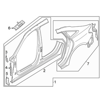 Audi OE - Right Uniside