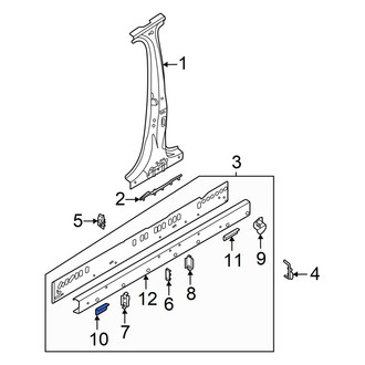 Audi OE - Front Jack Pad