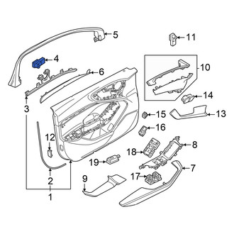 Audi OE - Center Courtesy Light