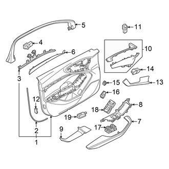 Audi OE - Front Door - Interior Trim