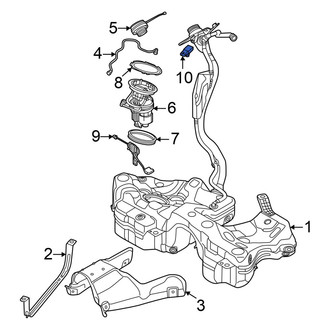 Audi OE - Fuel Tank Pressure Sensor