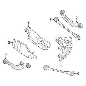 Audi OE - Rear Suspension - Suspension Components