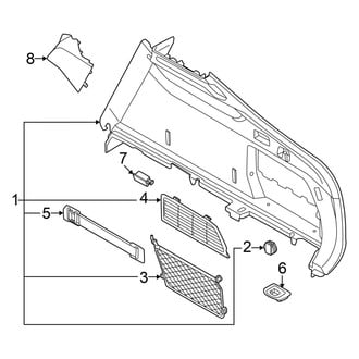 Audi OE - Rear Body & Floor - Trunk Trim