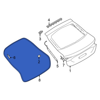 Audi OE - Rear Hatch Seal